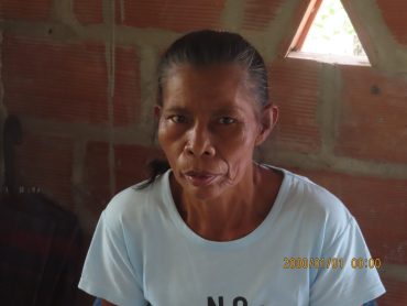 Margaret, Colombia, a woman of great faith.