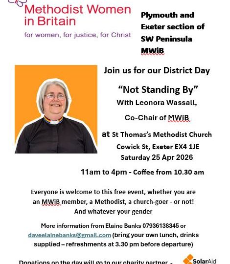 Plymouth & Exeter section of SW Peninsular MWiB District Day