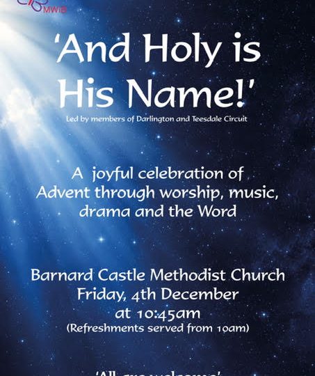 Darlington MWiB Advent celebration 4th December 2026